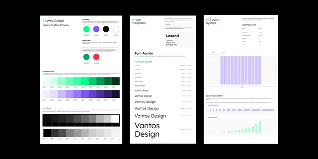 Design system color palette