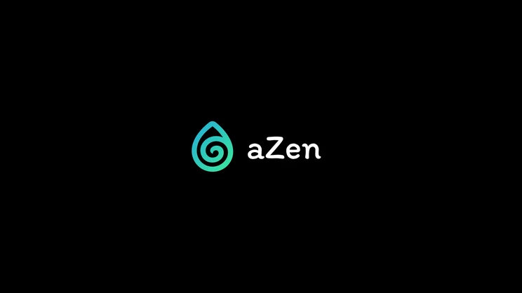 aZen logo design