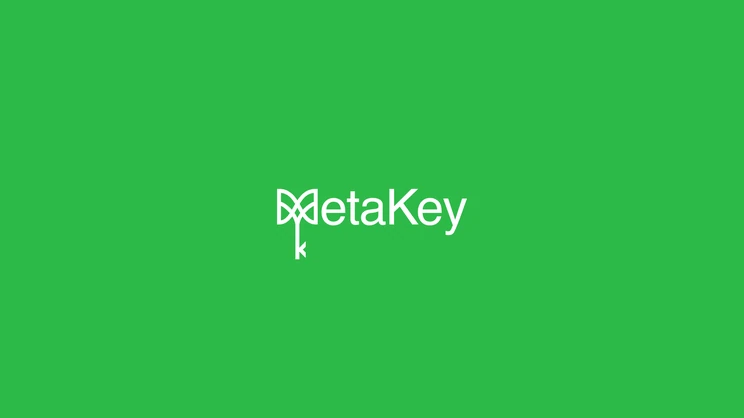 MetaKey logo design