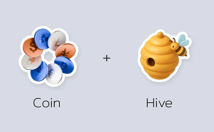 CoinHive logo and brand visual system